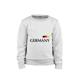Детский свитшот хлопок с принтом Сборная Германии - 10 , 100% хлопок | круглый вырез горловины, эластичные манжеты, пояс и воротник | football | германия | подольски | сборная германии | футбол