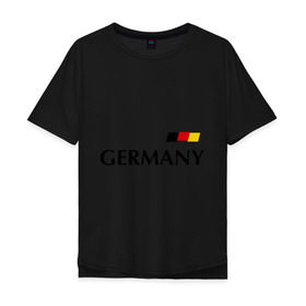 Мужская футболка хлопок Oversize с принтом Сборная Германии - 13 , 100% хлопок | свободный крой, круглый ворот, “спинка” длиннее передней части | football | германия | мюллер | сборная германии | футбол