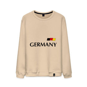 Мужской свитшот хлопок с принтом Сборная Германии - 13 , 100% хлопок |  | football | германия | мюллер | сборная германии | футбол