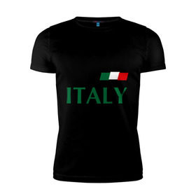 Мужская футболка премиум с принтом Сборная Италии - 10 , 92% хлопок, 8% лайкра | приталенный силуэт, круглый вырез ворота, длина до линии бедра, короткий рукав | football | италия | сборная италии