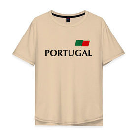 Мужская футболка хлопок Oversize с принтом Сборная Португалии - Криштиану Роналду 7 , 100% хлопок | свободный крой, круглый ворот, “спинка” длиннее передней части | football | ronaldo | португалия | роналду | сборная португалии