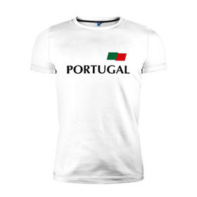 Мужская футболка премиум с принтом Сборная Португалии - Криштиану Роналду 7 , 92% хлопок, 8% лайкра | приталенный силуэт, круглый вырез ворота, длина до линии бедра, короткий рукав | Тематика изображения на принте: football | ronaldo | португалия | роналду | сборная португалии