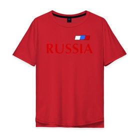 Мужская футболка хлопок Oversize с принтом Сборная России , 100% хлопок | свободный крой, круглый ворот, “спинка” длиннее передней части | Тематика изображения на принте: football | russia | россия | сборная россии | я русский