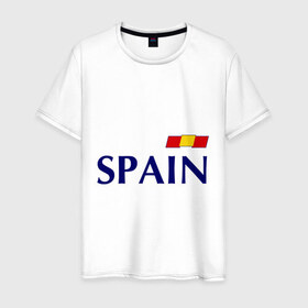 Мужская футболка хлопок с принтом Сборная Испании - 10 , 100% хлопок | прямой крой, круглый вырез горловины, длина до линии бедер, слегка спущенное плечо. | football | евро 2012 | испания евро 2016 euro2016 euro 2016 | сборная испании