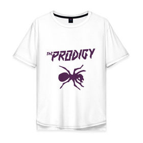 Мужская футболка хлопок Oversize с принтом The Prodigy паук , 100% хлопок | свободный крой, круглый ворот, “спинка” длиннее передней части | Тематика изображения на принте: prodigy | the prodigy | паук | продеджи | продиджи | продиджы