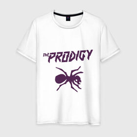 Мужская футболка хлопок с принтом The Prodigy паук , 100% хлопок | прямой крой, круглый вырез горловины, длина до линии бедер, слегка спущенное плечо. | prodigy | the prodigy | паук | продеджи | продиджи | продиджы