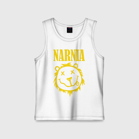 Детская майка хлопок с принтом Narnia ,  |  | nirvana | антибренд | музыка | нирвана | рок