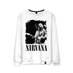 Мужской свитшот хлопок с принтом nirvana kurt cobain , 100% хлопок |  | Тематика изображения на принте: kurt cobain | nirvana | nirvana kurt cobain | кумиры | курт кобейн | легенд | нирвана | певцы | портреты