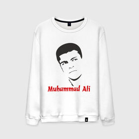 Мужской свитшот хлопок с принтом Muhammad Ali (2) , 100% хлопок |  | мухаммед али