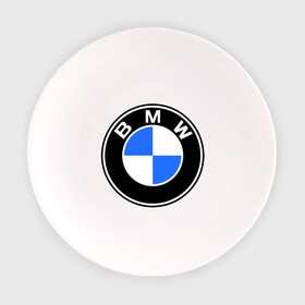 Тарелка с принтом Logo BMW , фарфор | диаметр - 210 мм
диаметр для нанесения принта - 120 мм | Тематика изображения на принте: автобренды | автомобильные | бмв | лого | машина | тачка