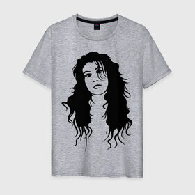 Мужская футболка хлопок с принтом Amy Winehouse (2) , 100% хлопок | прямой крой, круглый вырез горловины, длина до линии бедер, слегка спущенное плечо. | Тематика изображения на принте: amy winehouse | jazz | джаз | лицо amy winehouse | музыка | эми вайнхаус