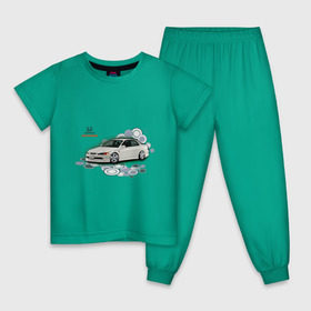 Детская пижама хлопок с принтом Honda ACCORD , 100% хлопок |  брюки и футболка прямого кроя, без карманов, на брюках мягкая резинка на поясе и по низу штанин
 | honda | honda accord | tourer | хонда аккорд | японские автомобили