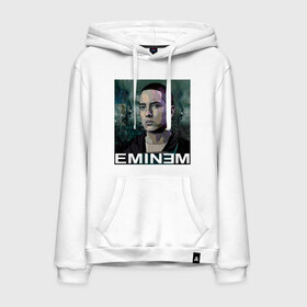 Мужская толстовка хлопок с принтом постер Eminem , френч-терри, мягкий теплый начес внутри (100% хлопок) | карман-кенгуру, эластичные манжеты и нижняя кромка, капюшон с подкладом и шнурком | Тематика изображения на принте: eminm | slim shady | еминем | реп | репчик | рэп