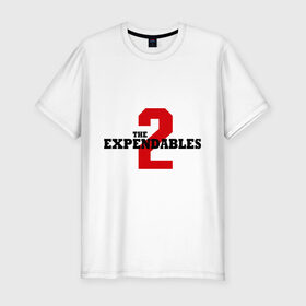 Мужская футболка премиум с принтом The expendables 2 , 92% хлопок, 8% лайкра | приталенный силуэт, круглый вырез ворота, длина до линии бедра, короткий рукав | 
