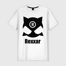 Мужская футболка премиум с принтом rexxar , 92% хлопок, 8% лайкра | приталенный силуэт, круглый вырез ворота, длина до линии бедра, короткий рукав | Тематика изображения на принте: dota | dota 2 | dota2 | r | rexxar | дота 2 | игры | рексар