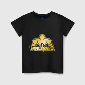 Детская футболка хлопок с принтом WorkOut Street Kings , 100% хлопок | круглый вырез горловины, полуприлегающий силуэт, длина до линии бедер | Тематика изображения на принте: 