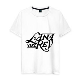 Мужская футболка хлопок с принтом Lana Del Rey , 100% хлопок | прямой крой, круглый вырез горловины, длина до линии бедер, слегка спущенное плечо. | lana del rey | лана дель рей | музыка
