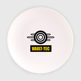 Тарелка с принтом Fallout Vault-tec , фарфор | диаметр - 210 мм
диаметр для нанесения принта - 120 мм | fallout | логотип | постапокалиптические | фаллаут | фоллаут