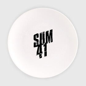Тарелка с принтом Sum forty one , фарфор | диаметр - 210 мм
диаметр для нанесения принта - 120 мм | rock | sum 41 | sum41 | музыка | музыкальные стили | панк | панк рок | рок