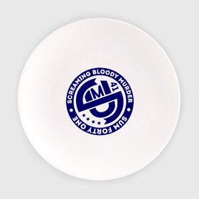 Тарелка с принтом Штамп Sum41 , фарфор | диаметр - 210 мм
диаметр для нанесения принта - 120 мм | rock | sum 41 | музыка | музыкальные стили | панк | панк рок | рок