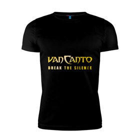 Мужская футболка премиум с принтом Van Canto Rakka-Takka , 92% хлопок, 8% лайкра | приталенный силуэт, круглый вырез ворота, длина до линии бедра, короткий рукав | ван канто | логотип ван канто | рака така | рэп
