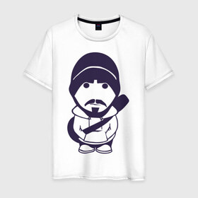 Мужская футболка хлопок с принтом Freestyler , 100% хлопок | прямой крой, круглый вырез горловины, длина до линии бедер, слегка спущенное плечо. | freestyler | rap | реп | русский рэп | рэп | фристайл