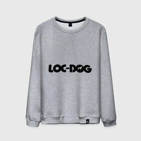 Мужской свитшот хлопок с принтом Loc Dog (2) , 100% хлопок |  | Тематика изображения на принте: loc dog | rap | реп | русский рэп | рэп