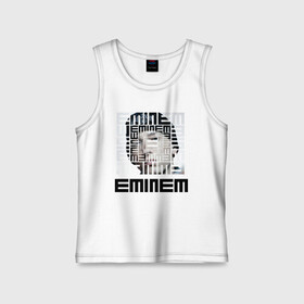 Детская майка хлопок с принтом Eminem grey ,  |  | хип хоп