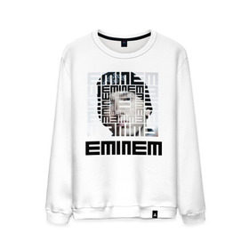 Мужской свитшот хлопок с принтом Eminem grey , 100% хлопок |  | хип хоп