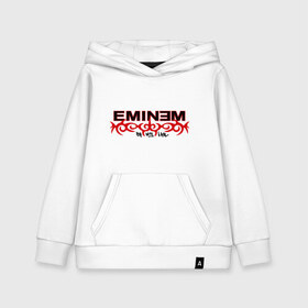 Детская толстовка хлопок с принтом Eminem узор , 100% хлопок | Круглый горловой вырез, эластичные манжеты, пояс, капюшен | eminem | зарубежный рэп | музыка | репчик | рэп | эминем