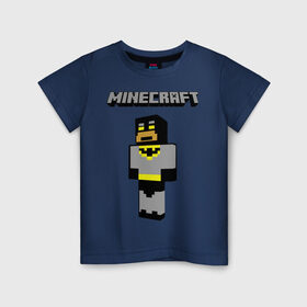 Детская футболка хлопок с принтом Mine , 100% хлопок | круглый вырез горловины, полуприлегающий силуэт, длина до линии бедер | boom | minecraft | игры | компьютерные игры | майнкрафт
