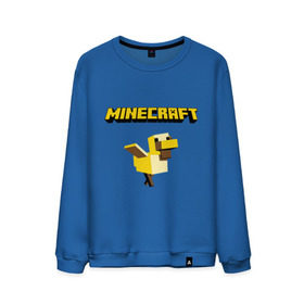 Мужской свитшот хлопок с принтом Minecraft duck , 100% хлопок |  | boom | minecraft | игры | компьютерные игры | майнкрафт