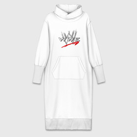 Платье удлиненное хлопок с принтом WWE   горизонталь ,  |  | wrestling | wwe | бои без правил | реслинг | рестлинг | спорт