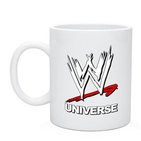 Кружка с принтом WWE universe , керамика | объем — 330 мл, диаметр — 80 мм. Принт наносится на бока кружки, можно сделать два разных изображения | джон сина