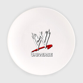 Тарелка с принтом WWE universe , фарфор | диаметр - 210 мм
диаметр для нанесения принта - 120 мм | джон сина