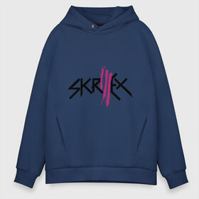 Мужское худи Oversize хлопок с принтом Skrillex logo , френч-терри — 70% хлопок, 30% полиэстер. Мягкий теплый начес внутри —100% хлопок | боковые карманы, эластичные манжеты и нижняя кромка, капюшон на магнитной кнопке | dub step | dubstep | skrilex | skrillex | даб степ | дабстеп | ди джей | диджей | музыка | скриллекс