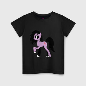 Детская футболка хлопок с принтом Skrillex pony , 100% хлопок | круглый вырез горловины, полуприлегающий силуэт, длина до линии бедер | dub step | dubstep | skrilex | skrillex | даб степ | дабстеп | ди джей | диджей | музыка | пони | скриллекс