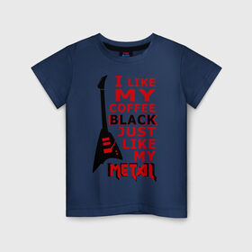Детская футболка хлопок с принтом Mindless Self Indulgence - Coffee black , 100% хлопок | круглый вырез горловины, полуприлегающий силуэт, длина до линии бедер | metal | rock | метал | музыка | рок
