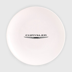 Тарелка 3D с принтом Chrysler лого , фарфор | диаметр - 210 мм
диаметр для нанесения принта - 120 мм | Тематика изображения на принте: chrysler | краислер | логотип chrysler | логотип краислер
