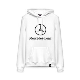 Женская толстовка хлопок с принтом Logo Mercedes-Benz , френч-терри, мягкий теплый начес внутри (100% хлопок) | карман-кенгуру, эластичные манжеты и нижняя кромка, капюшон с подкладом и шнурком | mercedes | mercedes benz | логотип mercedes | логотип mercedes benz | логотип мерседерс бенс | мерен | мерседерс | мерседерс бенс