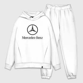 Мужской костюм хлопок OVERSIZE с принтом Logo Mercedes Benz ,  |  | mercedes | mercedes benz | логотип mercedes | логотип mercedes benz | логотип мерседерс бенс | мерен | мерседерс | мерседерс бенс