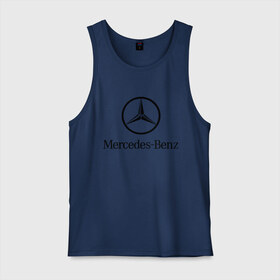 Мужская майка хлопок с принтом Logo Mercedes-Benz , 100% хлопок |  | Тематика изображения на принте: mercedes | mercedes benz | логотип mercedes | логотип mercedes benz | логотип мерседерс бенс | мерен | мерседерс | мерседерс бенс