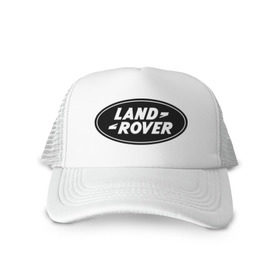 Кепка тракер с сеткой с принтом Land Rover logo , трикотажное полотно; задняя часть — сетка | длинный козырек, универсальный размер, пластиковая застежка | land rove | автомобиль land rove | автомобиль ланд ровер | ланд ровер
