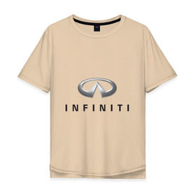 Мужская футболка хлопок Oversize с принтом Logo Infiniti , 100% хлопок | свободный крой, круглый ворот, “спинка” длиннее передней части | infiniti автомобиль | автомобиль инфинити | инфинити | логотип infiniti | логотип инфинити