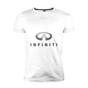 Мужская футболка премиум с принтом Logo Infiniti , 92% хлопок, 8% лайкра | приталенный силуэт, круглый вырез ворота, длина до линии бедра, короткий рукав | infiniti автомобиль | автомобиль инфинити | инфинити | логотип infiniti | логотип инфинити
