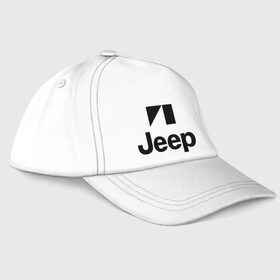 Бейсболка с принтом Jeep logo , 100% хлопок | классический козырек, металлическая застежка-регулятор размера | jeep | автомобиль jeep | автомобиль джип | джип | логотип jeep | логотип джип