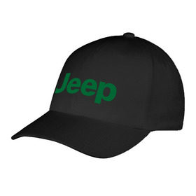 Бейсболка с принтом Logo Jeep , 100% хлопок | классический козырек, металлическая застежка-регулятор размера | Тематика изображения на принте: jeep | автомобиль jeep | автомобиль джип | джип | логотип jeep | логотип джип