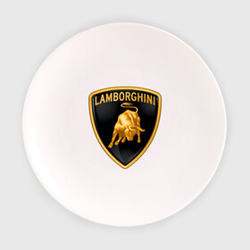 Тарелка с принтом Lamborghini logo , фарфор | диаметр - 210 мм
диаметр для нанесения принта - 120 мм | Тематика изображения на принте: lamborghini | автомобиль lamborghini | ламборджини | ламборджини автомобиль | логотип lamborghini | логотип ламборджини