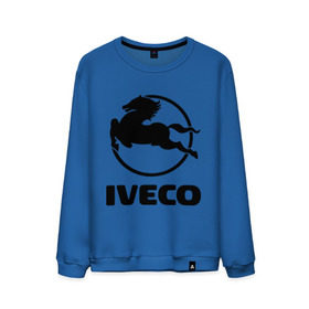 Мужской свитшот хлопок с принтом Iveco , 100% хлопок |  | iveco | автобренды | автолюбителям | бренд | ивеко | логотип