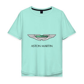 Мужская футболка хлопок Oversize с принтом Aston Martin logo , 100% хлопок | свободный крой, круглый ворот, “спинка” длиннее передней части | aston martin | автобренды | автолюбителям | астин мартин | астон мартин | бренд | для автовладельцев | для автолюбителей | логотип